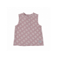Lodger Tank Topper Tribe Muslin vasaras mazuļu krekliņš bez piedurknēm, Rose, 74 cm