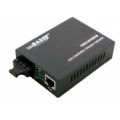 ElectroBase ® Media konvertors/ Dual fiber/ SM/ 10/100Mbps/20km/ SC/ 1310