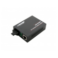 ElectroBase ® Media konvertors/ Single fiber/ SM/ 10/100Mbps/20km/ SC/ 1310/ Repaired W/O Power Adpter