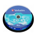 Matricas CD-R Verbatim 700MB 1x-52x Extra Protection, 10 Pack Spindle