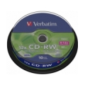 Matricas CD-RW SERL Verbatim 700MB 12x, 10 Pack Spindle