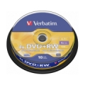 Matricas DVD+RW SERL Verbatim 4.7GB 4x 10 Pack Spindle