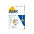 Laminēšanas plēve Fellowes APEX 100gab Glossy A4 Medium