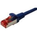 Kabelis Brackton Patch SF/UTP 1m CAT 6a Blue