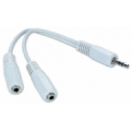 Kabelis Gembird 3.5 mm audio splitter