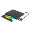 Ārējais diskdzinis Gembird USB Type-C USB 3 Gen 1 melns