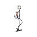 Gembird LED Selfie Ring Light with Phone Holder