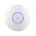 UBIQUITI U6+, WiFi 6, 4 spatial streams, 140 m² (1,500 ft²) coverage, 300+ connected devices, Powered using PoE, GbE uplink. U6-PLUS