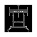 ONKRON Mobile TV Stand Rolling TV Cart for 50 to 100-Inch Screens up to 120 kg, black TS1991-B