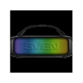 Speaker 2.0 portable SVEN PS-235, black (12W, TWS, ), power output 2x6W (RMS), Bluetooth, FM, USB, lithium 1500mA*h SV-022075