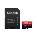 SANDISK Extreme PRO microSDXC 256GB + SD Adapter + 2 years RescuePRO Deluxe up to 200MB/s & 140MB/s Read/Write speeds A2 C10 V30 UHS-I U3 SDSQXCD-256G-GN6MA