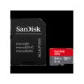 SANDISK Ultra microSDXC 64GB + SD Adapter 140MB/s A1 Class 10 UHS-I SDSQUAB-064G-GN6MA