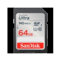 SANDISK Ultra 64GB SDXC Memory Card 140MB/s SDSDUNB-064G-GN6IN
