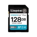 KINGSTON 128GB SDXC Canvas Go Plus Gen4 200MB/s C10 UHS-I U3 V30 SDG4/128GB