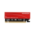 AXAGON PCEM2-S PCI-E 3.0 16x - M.2 SSD NVMe, up to 80mm SSD, low profile, cooler PCEM2-S