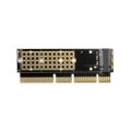 AXAGON PCEM2-1U PCI-E 3.0 16x - M.2 SSD NVMe, up to 80mm SSD, low profile 1U PCEM2-1U