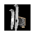 AXAGON PCEE-GRF PCI-Express network card adds high speed Gigabit Ethernet connection to your desktop computer. It enables a transmission speed of 10/100/1000 Mbit/s. PCEE-GRF