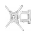 ONKRON TV Wall Mount for 32-65” LED LCD Plasma Flat Screen Curved TVs up to 35 kg, White M4-W