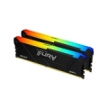 Kingston 16GB 3200MT/s DDR4 CL16 DIMM (Kit of 2) FURY Beast RGB KF432C16BB2AK2/16
