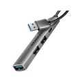 HUE-STA ALU STRIP USB-A 4 port hub HUE-STA