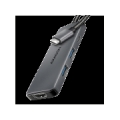 AXAGON HMC-5H8K USB 5Gbps hub, 2x USB-A, USB-C, HDMI 8k/30Hz, PD 100W, HMC-5H8K