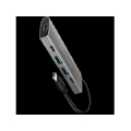 AXAGON HMC-5G21 2x USB-A + 2x USB-C + HDMI 4K/30Hz, USB-C 3.2 Gen 2 10Gbps hub, PD 60W, 13cm USB-C cable HMC-5G21
