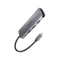 Multiport USB 3.2 Gen 1 hub. HDMI, card reader and Power Delivery. 20 cm USB-C cable. HMC-5