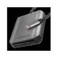 Aluminum high-speed USB-C 3.2 Gen 1 memory card reader. 3 slots, UHS-II. CRE-S3C
