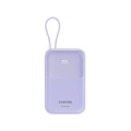 CANYON power bank OnPower 101 built-in cable 10000 mAh PD22.5W Purple CNS-CPB101PU