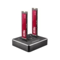 AXAGON ADSA-M2C DUAL NVMe CLONE MASTER DOCK SuperSpeed USB-C 10 Gbps docking station ADSA-M2C