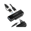 AXAGON ADSA-FPX USB-C 10Gbps - SATA 6G 2.5''/3.5'' SSD/HDD FAST PORT X adapter incl. AC, adapter USB-C - USB-A ADSA-FPX
