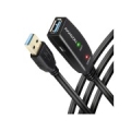 Axagon Active extension USB 3.2 Gen 1 A-M > A-F cable, 5 m long. Power supply option. ADR-305