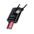 AXAGON ADM2-AM USB-A 3.2 Gen2 - 1x NVMe/SATA SDD Adapter ADM2-AM