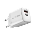 AXAGON ACU-PQ20W wall charger QC3.0/AFC/FCP + PD type-C, 20W, white ACU-PQ20W