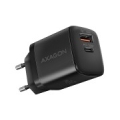 AXAGON ACU-PQ20 wall charger QC3.0/AFC/FCP + PD type-C, 20W, black ACU-PQ20