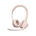 LOGITECH H390 Corded Headset - ROSE - USB 981-001281