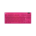 LOGITECH G PRO X TKL LIGHTSPEED Mechanical Gaming Keyboard - MAGENTA - US INT'l - TACTILE 920-012159