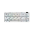 LOGITECH G PRO X TKL LIGHTSPEED Mechanical Gaming Keyboard - WHITE - US INT'L - TACTILE 920-012148