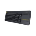 LOGITECH K400 Plus Wireless Touch Keyboard - BLACK - US INT'L 920-007145