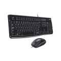 LOGITECH MK120 Corded Combo - BLACK - USB - US INT'L 920-002562