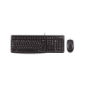 LOGITECH MK120 Corded Combo - BLACK - USB - RUS 920-002561