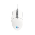 LOGITECH G102 LIGHTSYNC Corded Gaming Mouse - WHITE - USB - EER 910-005824