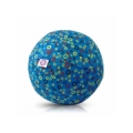 Bubabloon lateksa balons ar auduma pārvalku, Circles Blue