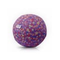 Bubabloon lateksa balons ar auduma pārvalku, Circles Purple