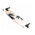 Muuwmi  Longboard Skateboard skrituļdēlis, ABEC 7 , Beach