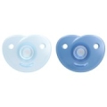 Philips Avent Soothie silikona māneklītis ar silikona vairogu, 0-6M, 2 gab.