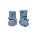 Lodger Slipper Knit čībiņas, Blue Fogg, 0-6m