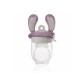 Kidsme Food Feeder bērna ēdināšanas ierīce cietiem produktiem (liels),Plum, no 6 mēn.