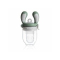 Kidsme Food Feeder bērna ēdināšanas ierīce cietiem produktiem (vidējs), Grey, no 4 mēn.