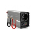Qoltec ® Sprieguma pārveidotājs ar modificētu sinusoīdu | 12V uz 230V | 500/1000W | USB | Saderīgs ar LiFePO4